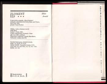 Elliott Arnold: Zlomený šíp