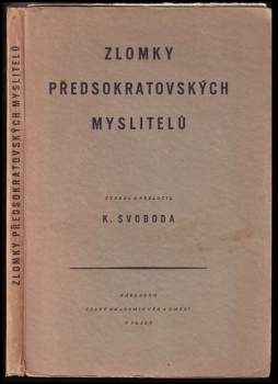 Zlomky předsokratovských myslitelů