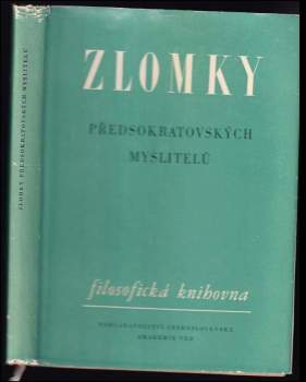 Zlomky předsokratovských myslitelů