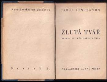 James Lewington: Žlutá tvář