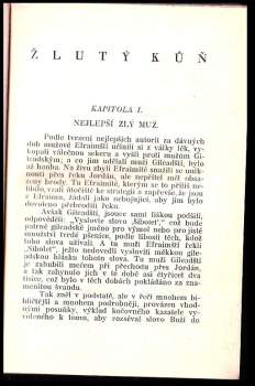 A. M Chisholm: Žlutý kůň