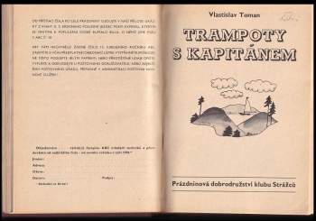 Vlastislav Toman: Trampoty s kapitánem