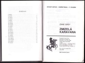 Zane Grey: Zmizelá karavana