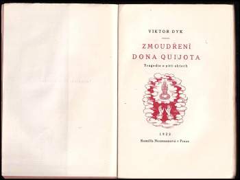 Viktor Dyk: Zmoudření Dona Quijota