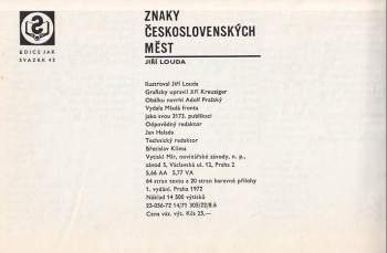 Znaky československých měst