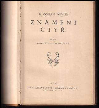 Arthur Conan Doyle: Znamení čtyř
