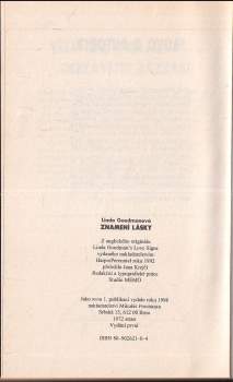 Linda Goodman: Znamení lásky