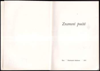 Charles de Foucauld: Znamení pouště