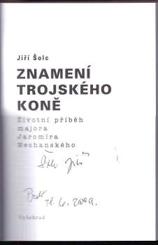 Jiří Šolc: Znamení trojského koně