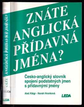 Aleš Klégr: Znáte anglická přídavná jména?
