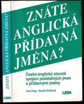 Aleš Klégr: Znáte anglická přídavná jména?