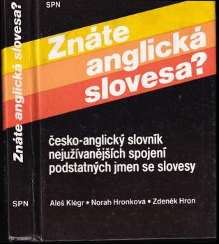 Znáte anglická slovesa ?