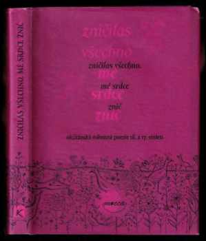 Zničilas všechno, mé srdce znič : okcitánská milostná poezie 16 a 17. století.