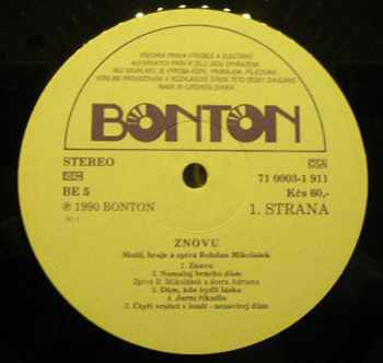 Bohdan Mikolášek: Znovu