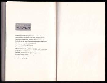 Peter Mayle: Znovu Provence