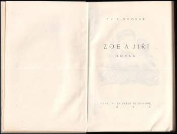 Emil Dvořák: Zoe a Jiří