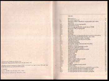 Jan Buchar: Zoogeografie
