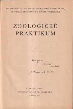 Zdeněk Veselovský: Zoologické praktikum