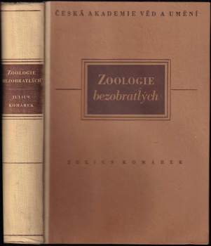 Julius Komárek: Zoologie bezobratlých
