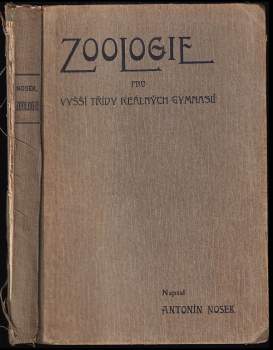 Zoologie pro vyšší třídy reálných gymnasií