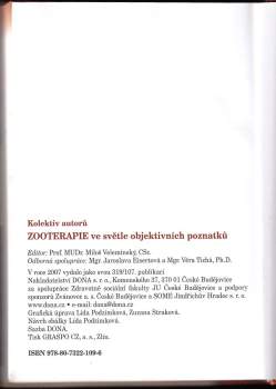 Miloš Velemínský: Zooterapie ve světle objektivních poznatků
