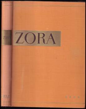 Vlasta Štáflová: Zora - ročník IV, 20 čísel rok 1938