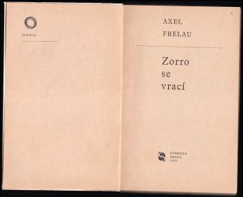 Axel Frelau: Zorro se vrací