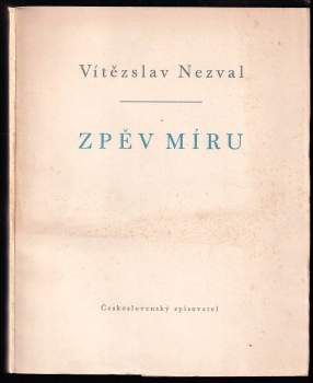 Zpěv míru