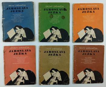Zpěvníček Jaroslava Ježka - KOMPLET - Díl 1-6