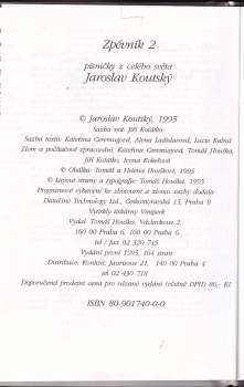 Jaroslav Koutský: Zpěvník 2