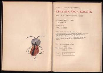 Jan Petr: Zpěvník pro 4. ročník základní devítileté školy