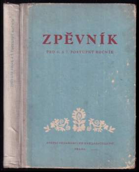 Libor Melkus: Zpěvník pro 6. a 7. postupný ročník
