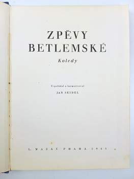 Antonín Strnadel: Zpěvy betlémské