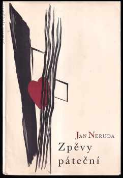 Jan Neruda: Zpěvy páteční - PODPIS VÁCLAV MAŠEK