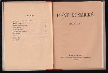 Jan Neruda: Zpěvy páteční + Písně kosmické + Hřbitovní kvítí