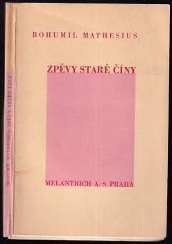 Zpěvy staré Číny