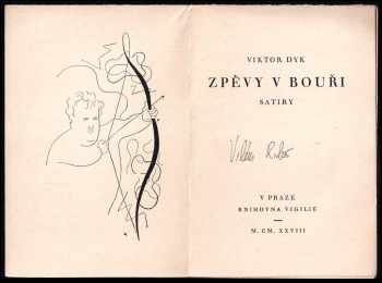 Viktor Dyk: Zpěvy v bouři
