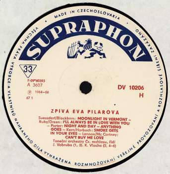 Eva Pilarová: Zpívá Eva Pilarová