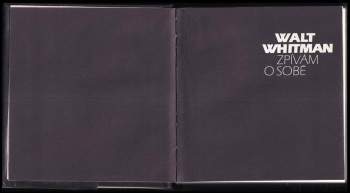 Walt Whitman: Zpívám o sobě