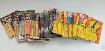 Zpíváme s kytarou 46, 47, 49 - 52, 54 - 57, 59 - 61, 63, 65, 67 - 69, 71, 73 - 100, 102 - 115, 120, 122 - 158, 160 - 197