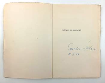 Jaroslav Seifert: Zpíváno do rotačky