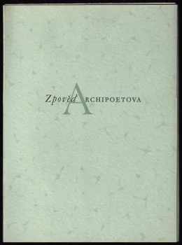 Zpověď Archipoetova