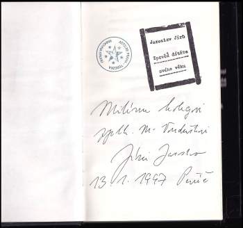 Jaroslav Jíru: Zpověď dítěte svého věku