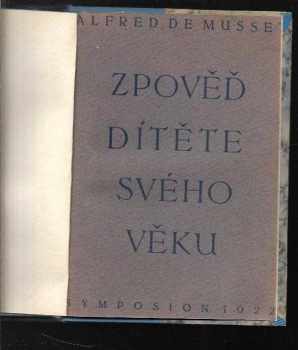 Zpověď dítěte svého věku
