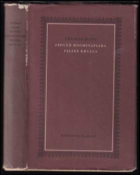 Zpověď hochštaplera Felixe Krulla