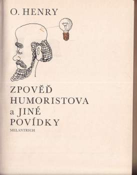 O Henry: Zpověď humoristova a jiné povídky