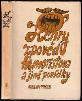 O Henry: Zpověď humoristova a jiné povídky