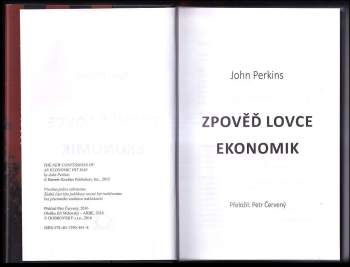 John H Perkins: Zpověď lovce ekonomik