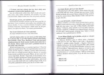 Miroslav Horníček: Zpověď na konci cesty