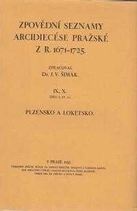 Zpovědní seznamy arcidiecése pražské z r. 1671-1725